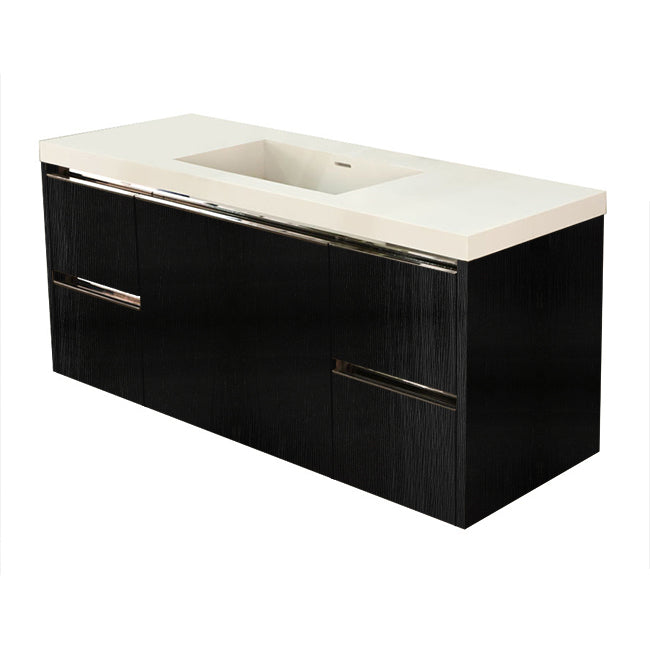 Lacava Kubista 48" Wall-Mount Under Counter Vanity by Lacava