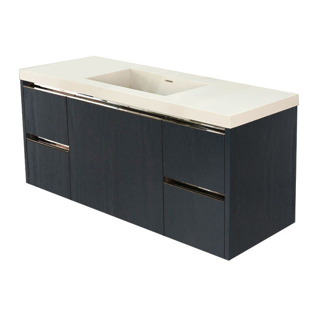 Lacava Kubista 48" Wall-Mount Under Counter Vanity by Lacava
