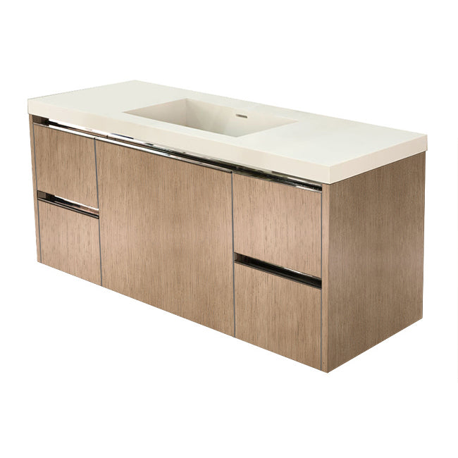 Lacava Kubista 48" Wall-Mount Under Counter Vanity by Lacava