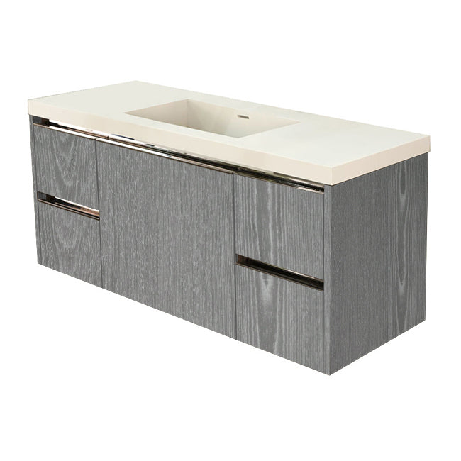Lacava Kubista 48" Wall-Mount Under Counter Vanity by Lacava
