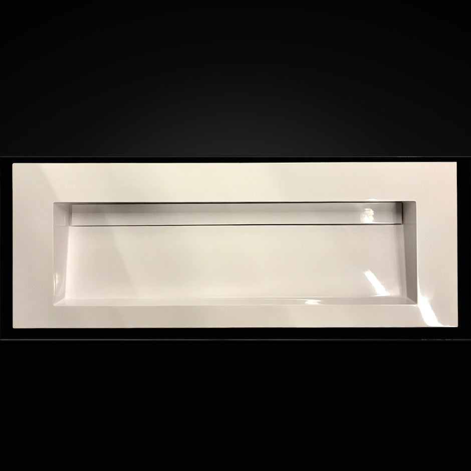 gloss white sink