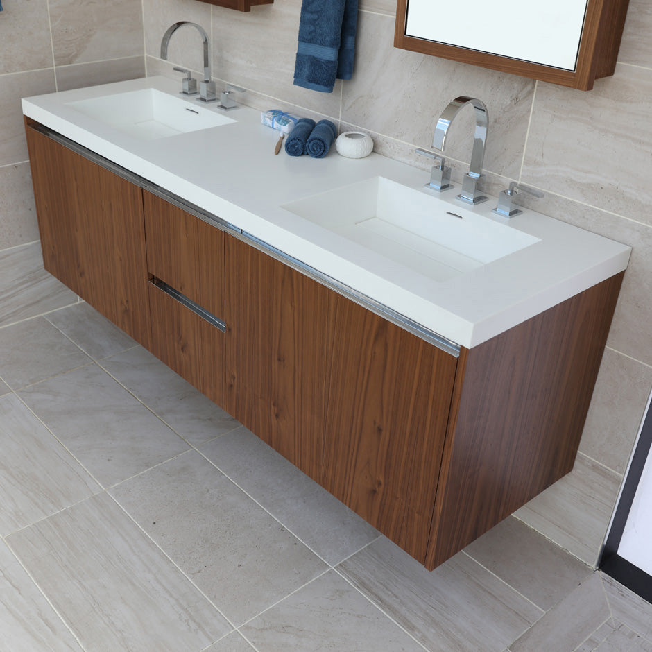 fluttini detailing front side vanity