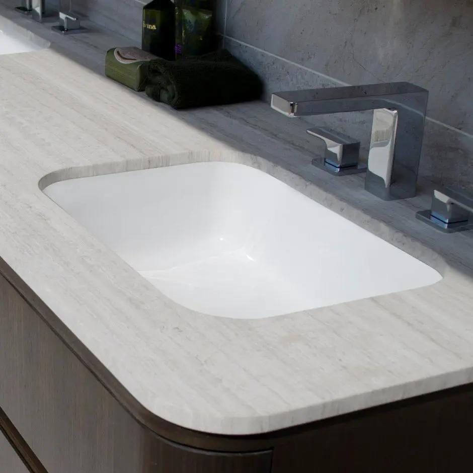 white sink