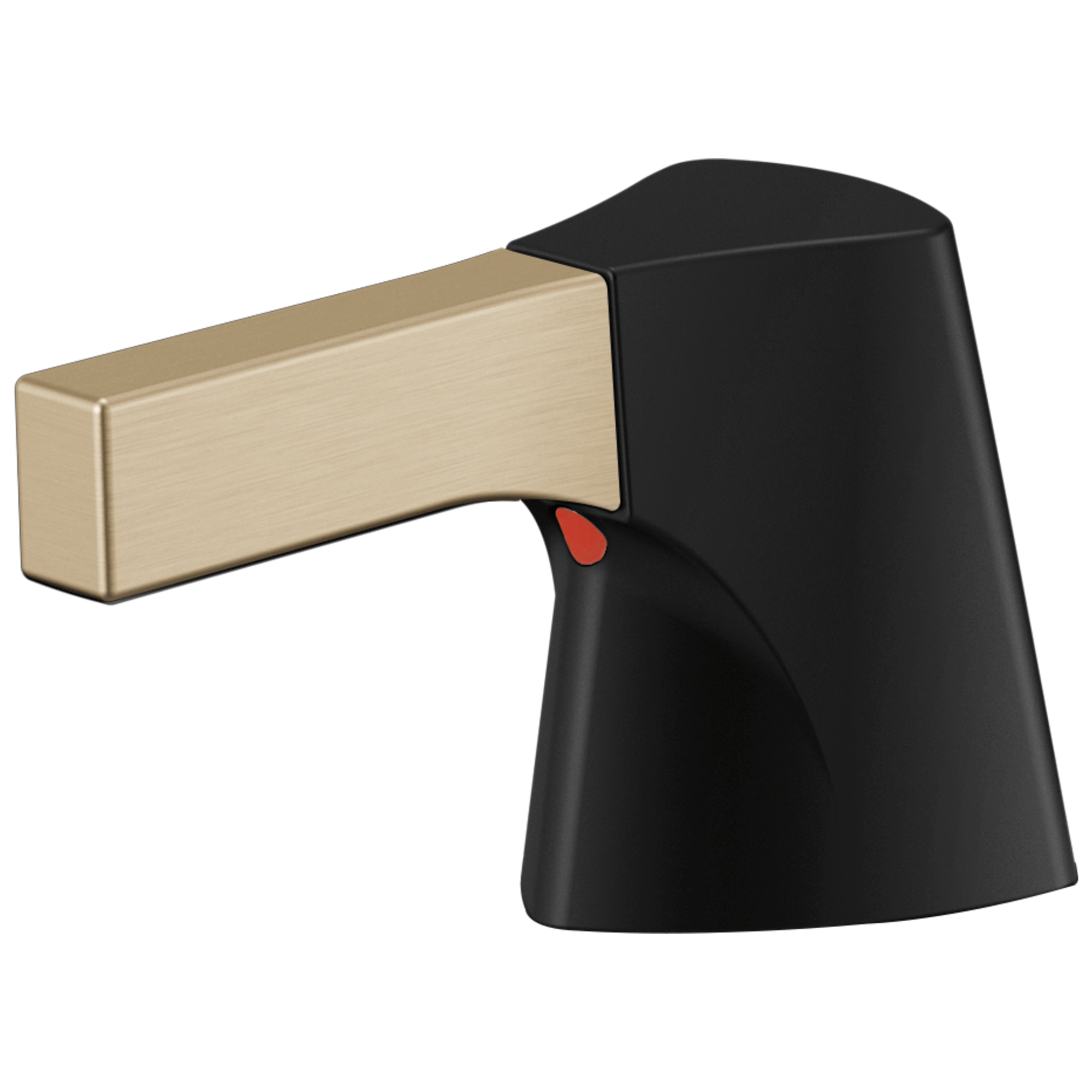 matte black faucet handle