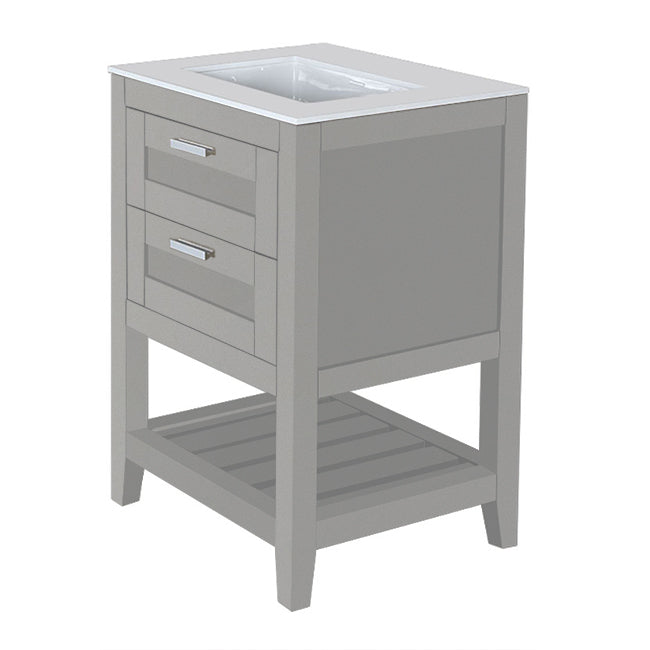 Lacava Stile 24" Free Standing Under-Counter Vanity by Lacava