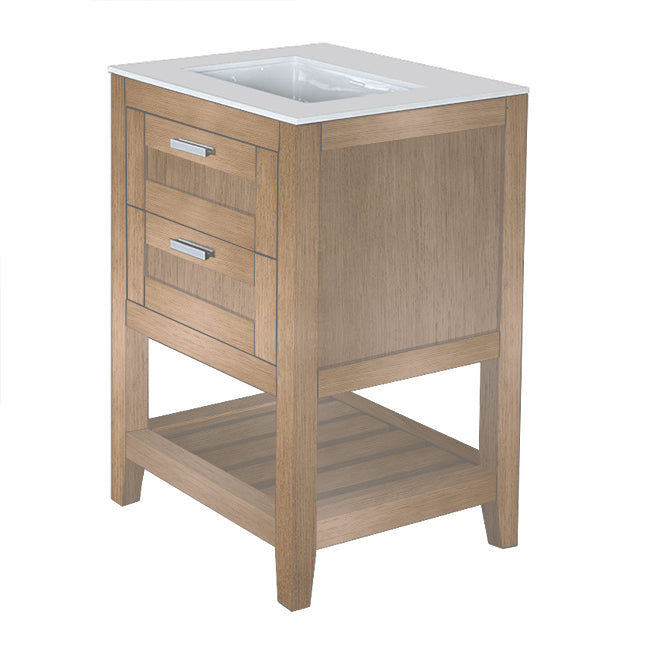 Lacava Stile 24" Free Standing Under-Counter Vanity by Lacava