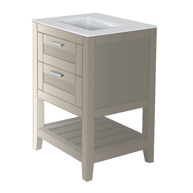 Lacava Stile 24" Free Standing Under-Counter Vanity