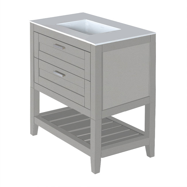 Lacava Stile 30" Free Standing Under-Counter Vanity
