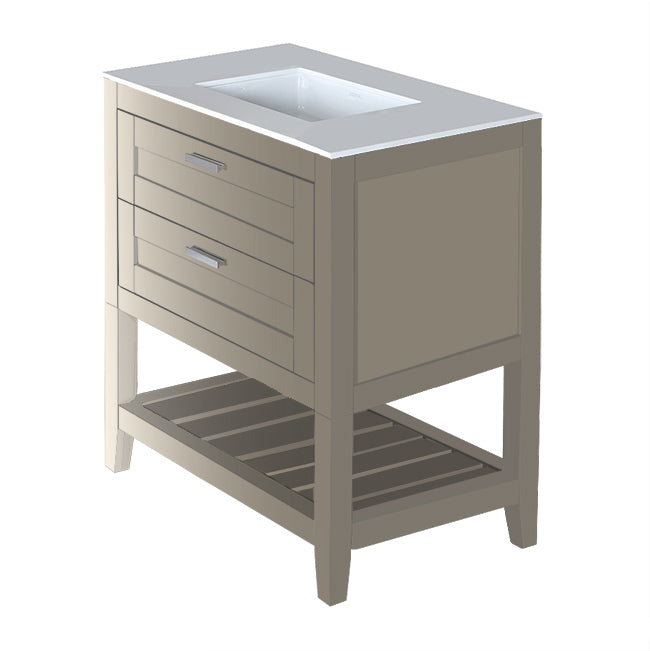 Lacava Stile 30" Free Standing Under-Counter Vanity by Lacava