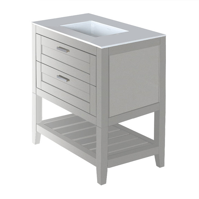 Lacava Stile 30" Free Standing Under-Counter Vanity by Lacava