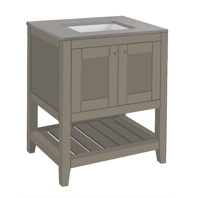Lacava Stile 30" Free Standing Under-Counter Vanity