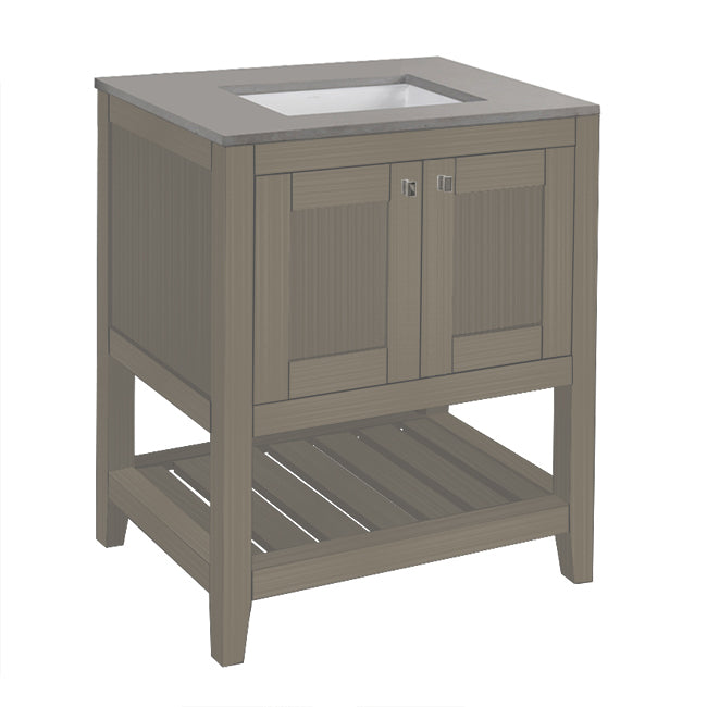 Lacava Stile 30" Free Standing Under-Counter Vanity by Lacava