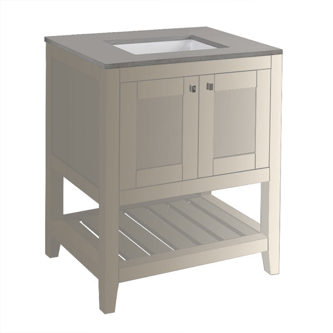 Lacava Stile 30" Free Standing Under-Counter Vanity by Lacava