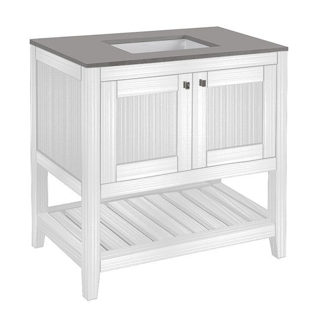 Lacava Stile 36" Free Standing Under-Counter Vanity by Lacava