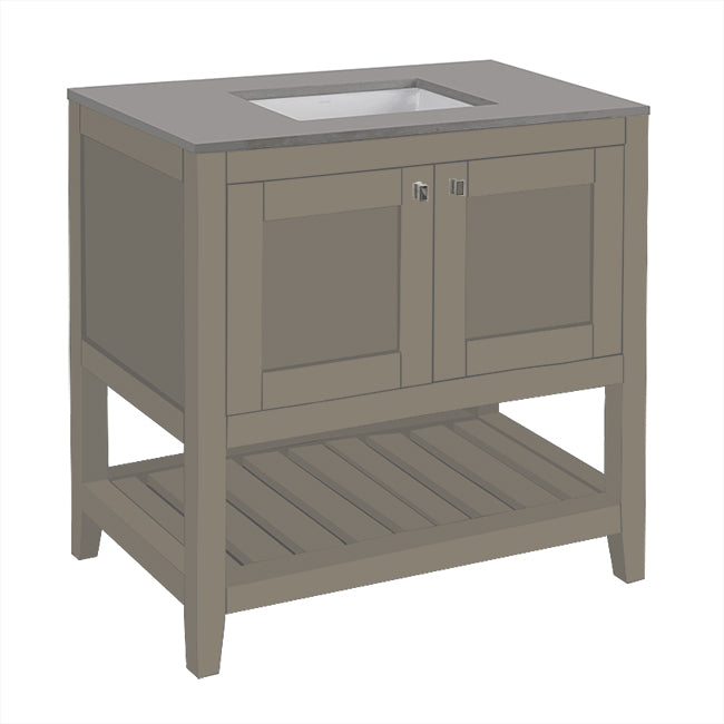 Lacava Stile 36" Free Standing Under-Counter Vanity