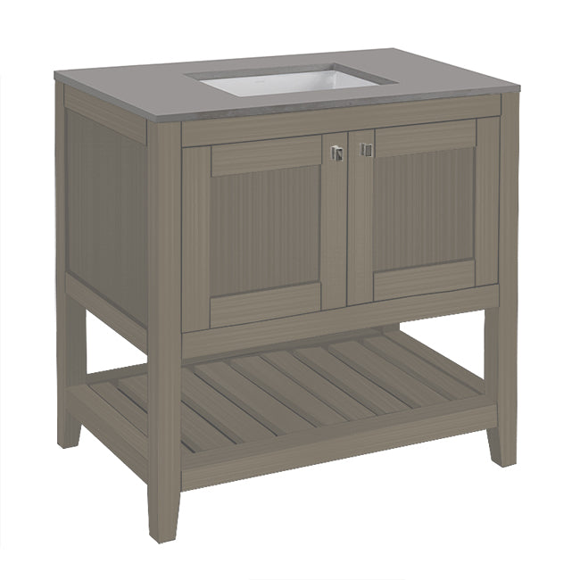 Lacava Stile 36" Free Standing Under-Counter Vanity by Lacava