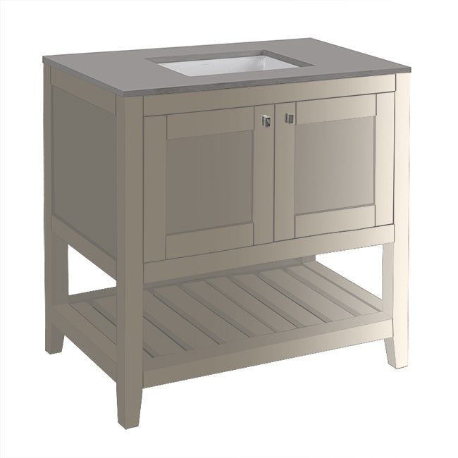 Lacava Stile 36" Free Standing Under-Counter Vanity by Lacava