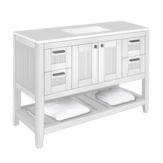 Lacava Stile 48" Free Standing Under-Counter Vanity by Lacava