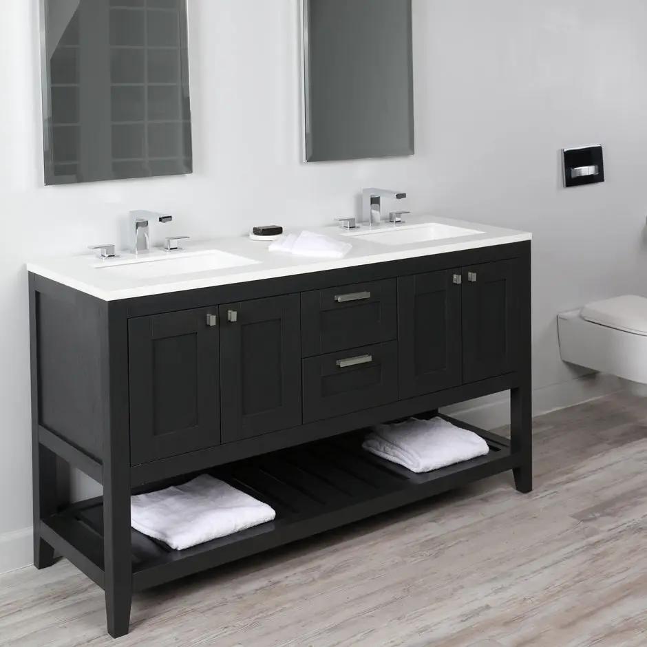 ash gray vanity