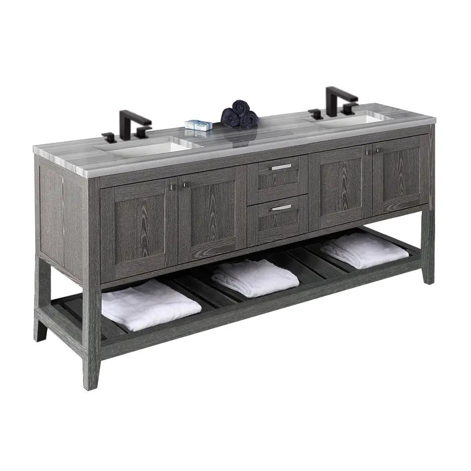 Lacava Stile 72" Free Standing Under-Counter Double Vanity by Lacava