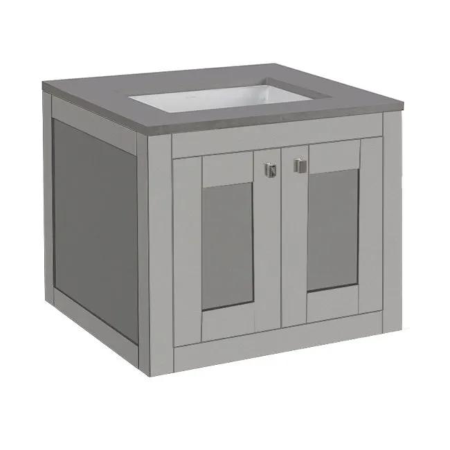 Lacava Stile 24" Wall-Mount Under-Counter Vanity by Lacava