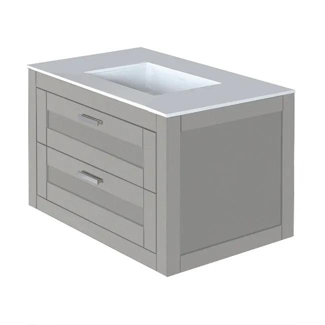 Lacava Stile 30" Wall-Mount Under-Counter Vanity by Lacava