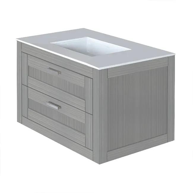 Lacava Stile 30" Wall-Mount Under-Counter Vanity by Lacava