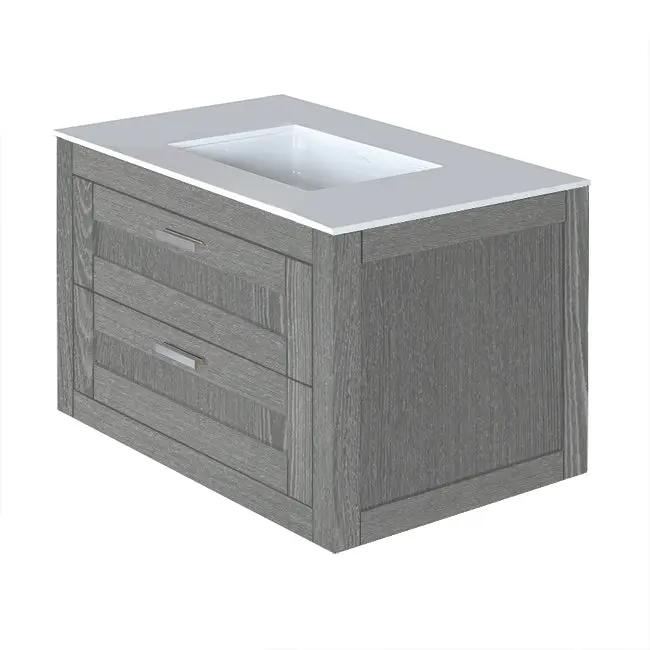 Lacava Stile 30" Wall-Mount Under-Counter Vanity by Lacava