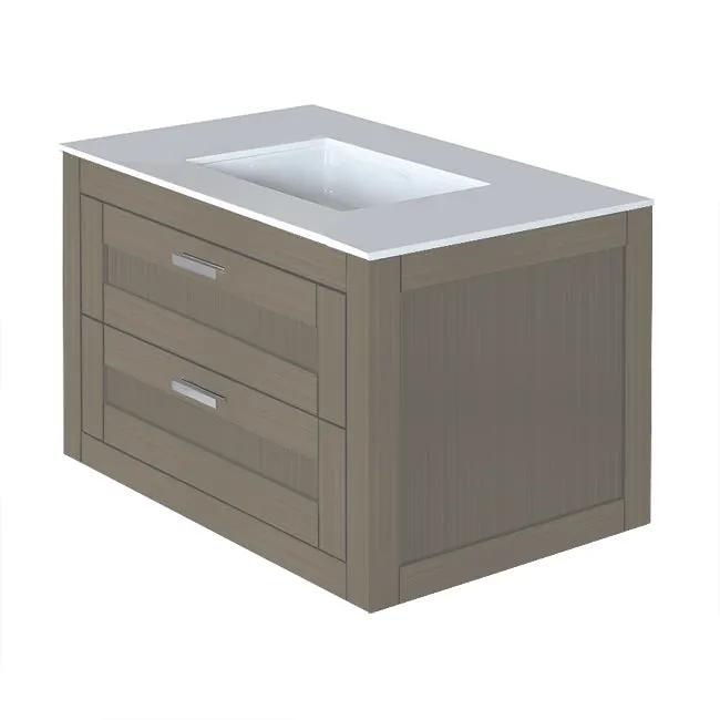 Lacava Stile 30" Wall-Mount Under-Counter Vanity by Lacava