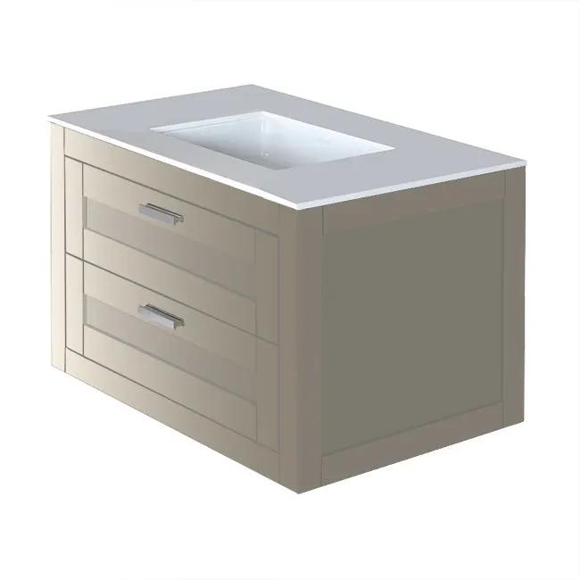 Lacava Stile 30" Wall-Mount Under-Counter Vanity by Lacava