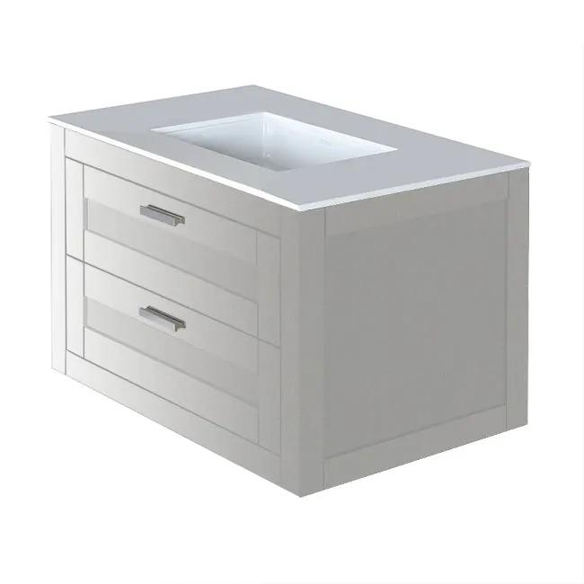 Lacava Stile 30" Wall-Mount Under-Counter Vanity by Lacava