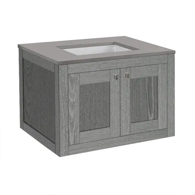 Lacava Stile 30" Wall-Mount Under-Counter Vanity by Lacava