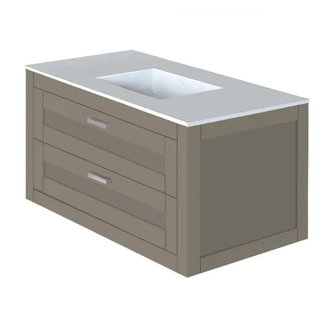 Lacava Stile 36" Wall-Mount Under-Counter Vanity by Lacava