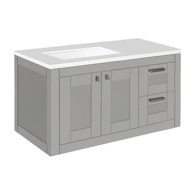Lacava Stile 36" Wall-Mount Under-Counter Vanity - Left by Lacava