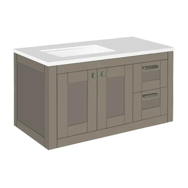 Lacava Stile 36" Wall-Mount Under-Counter Vanity - Left by Lacava