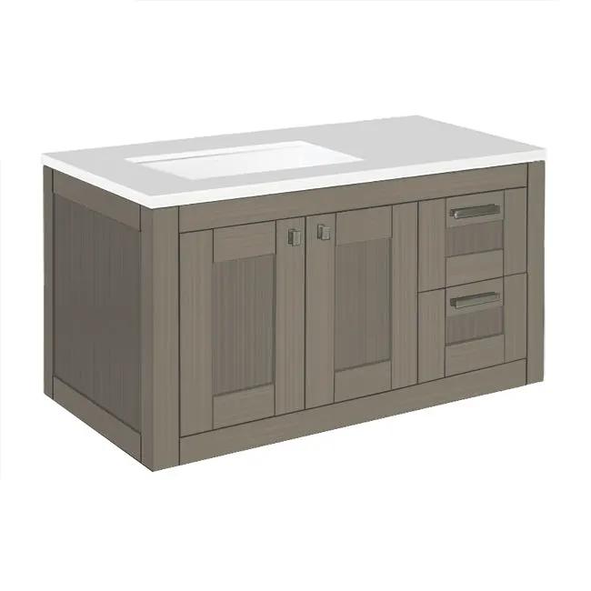 Lacava Stile 36" Wall-Mount Under-Counter Vanity - Left by Lacava
