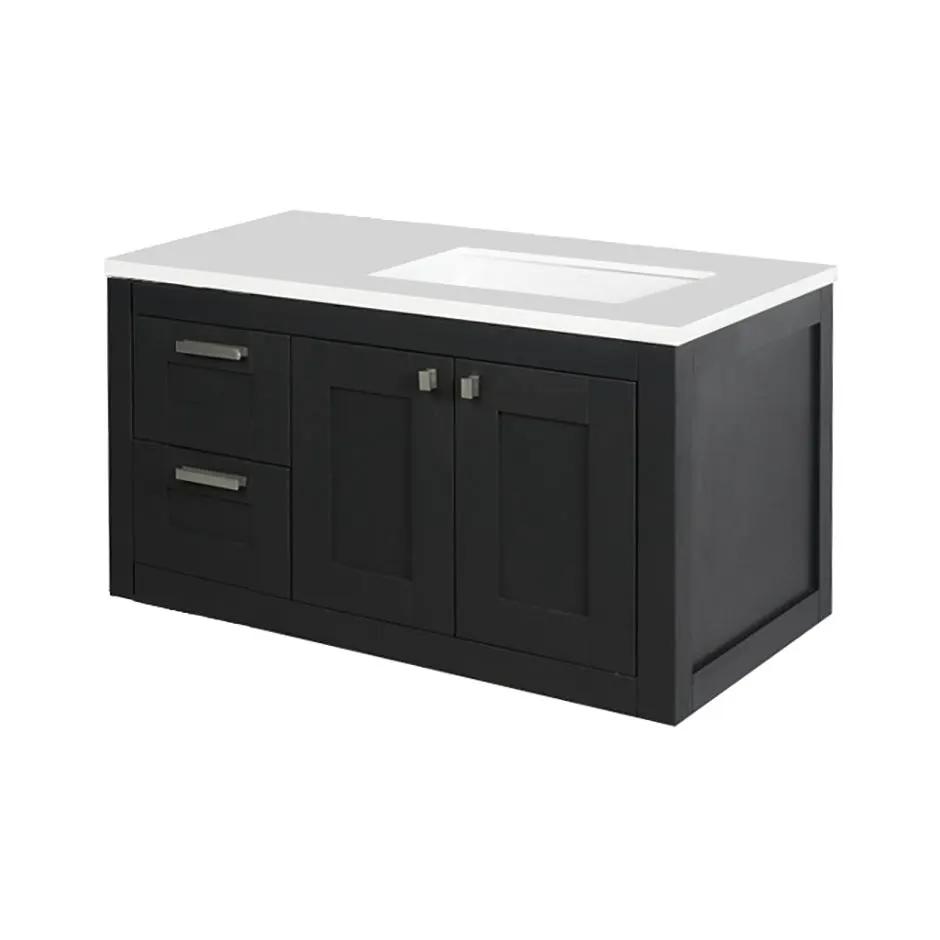 ash gray vanity