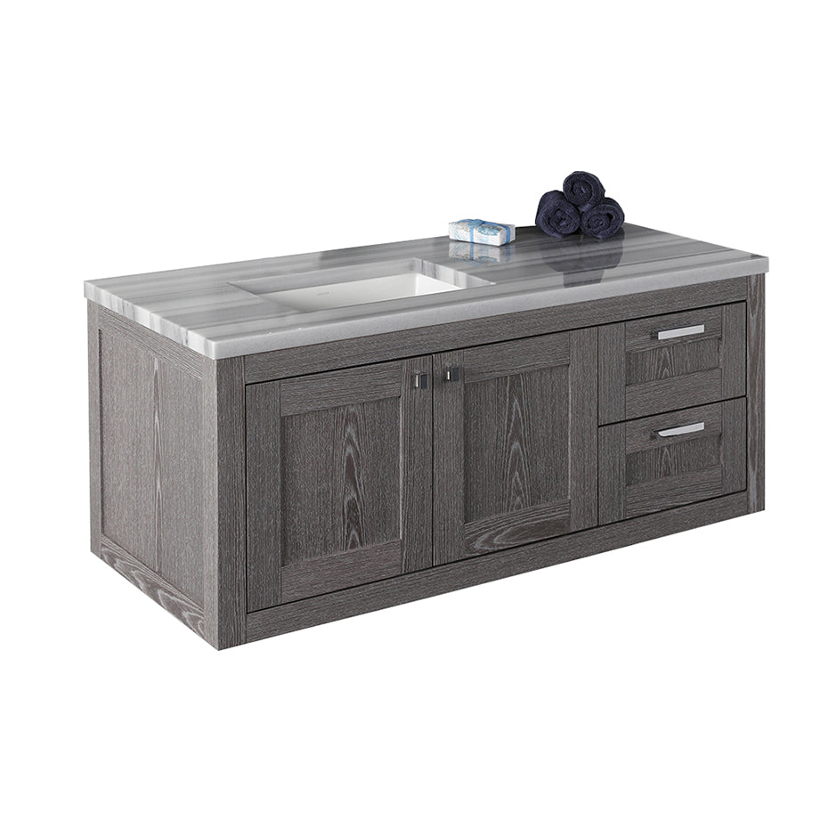 Lacava Stile 48" Wall-Mount Under-Counter Vanity - Left by Lacava