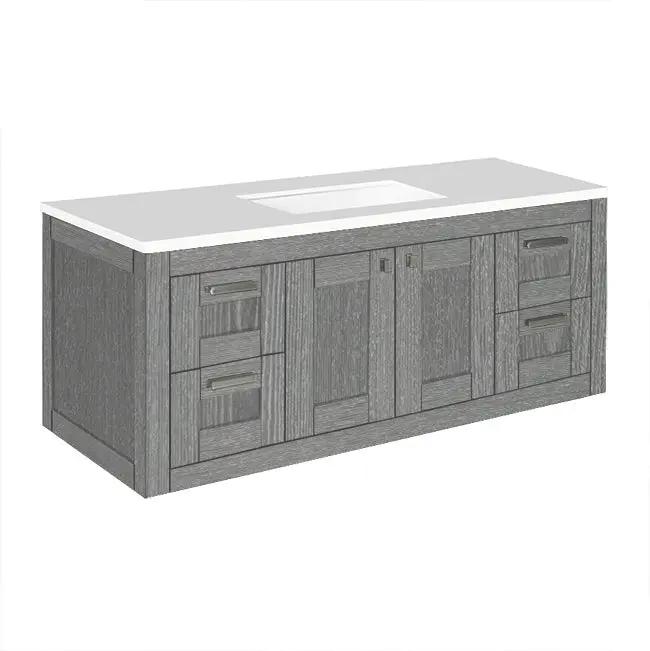 Lacava Stile 48" Wall-Mount Under-Counter Vanity by Lacava