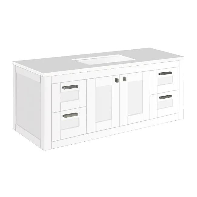 Lacava Stile 48" Wall-Mount Under-Counter Vanity by Lacava