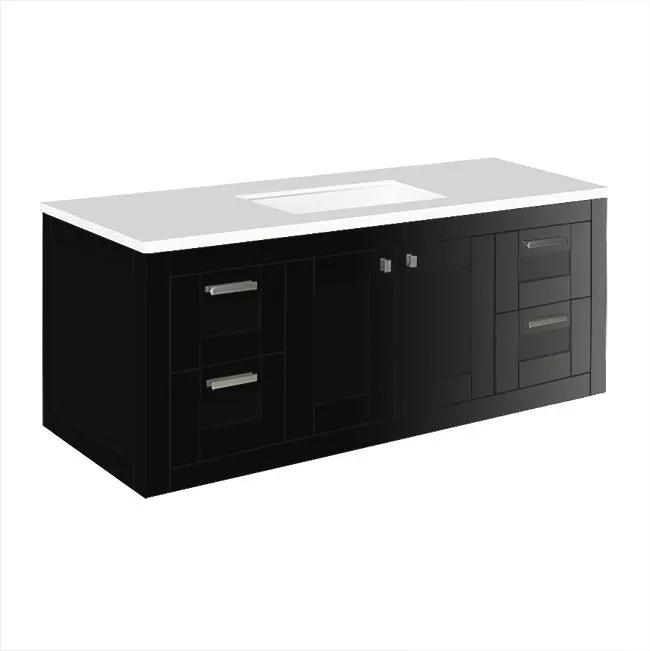 Lacava Stile 60" Wall-Mount Under-Counter Double Vanity by Lacava