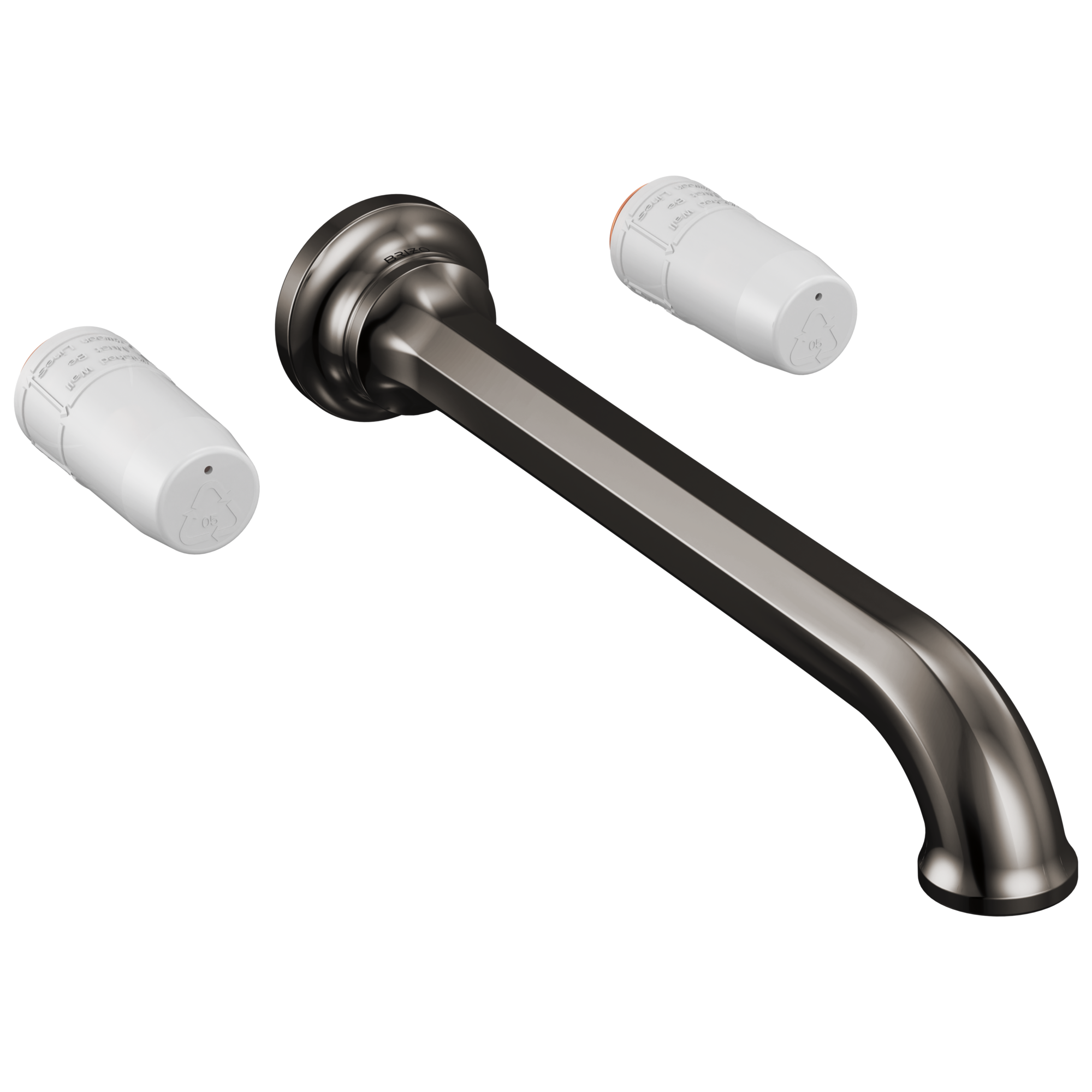 Brizo Beauclere Two Handle Wall Mount Tub Filler - Less Handles by Brizo