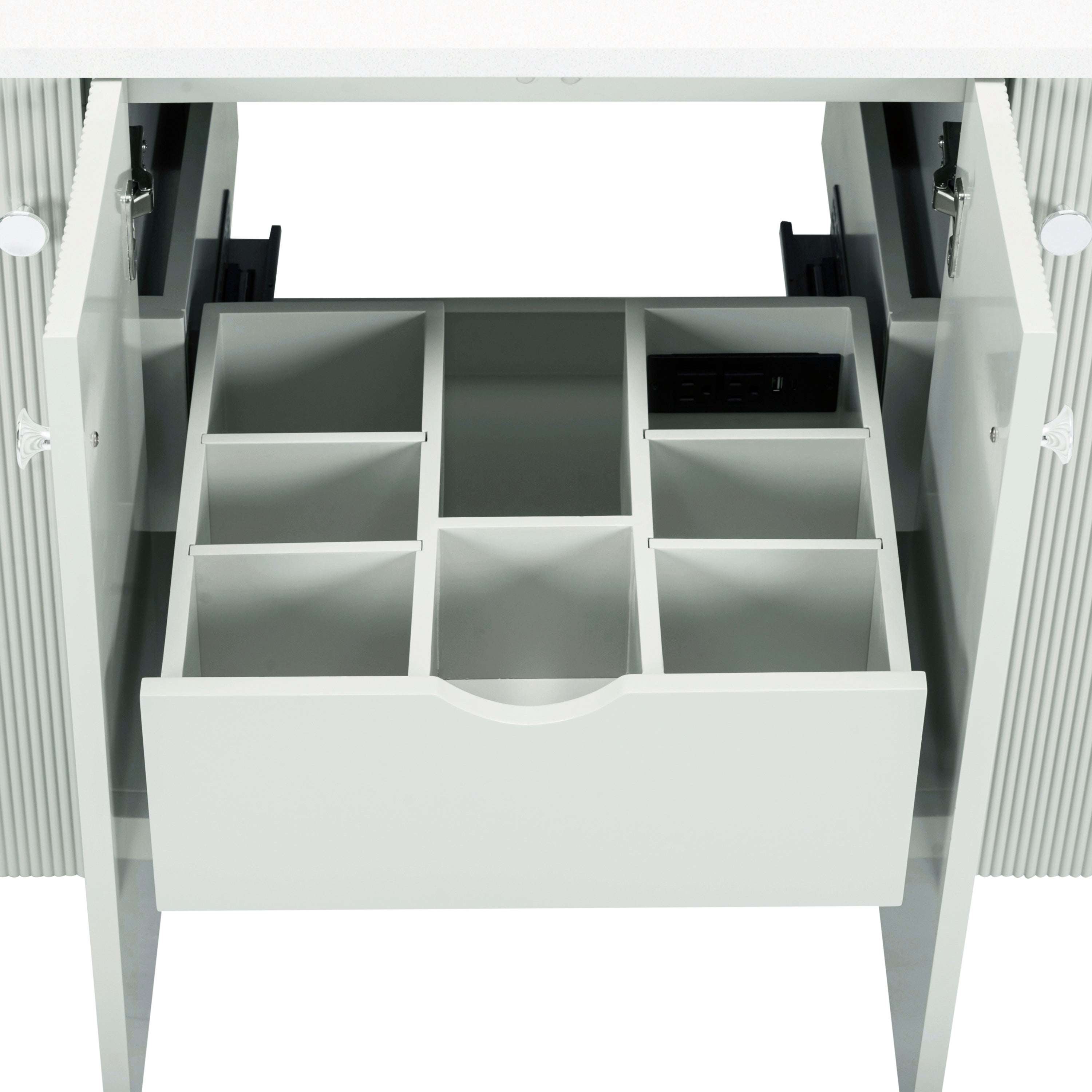 soft sage vanity base