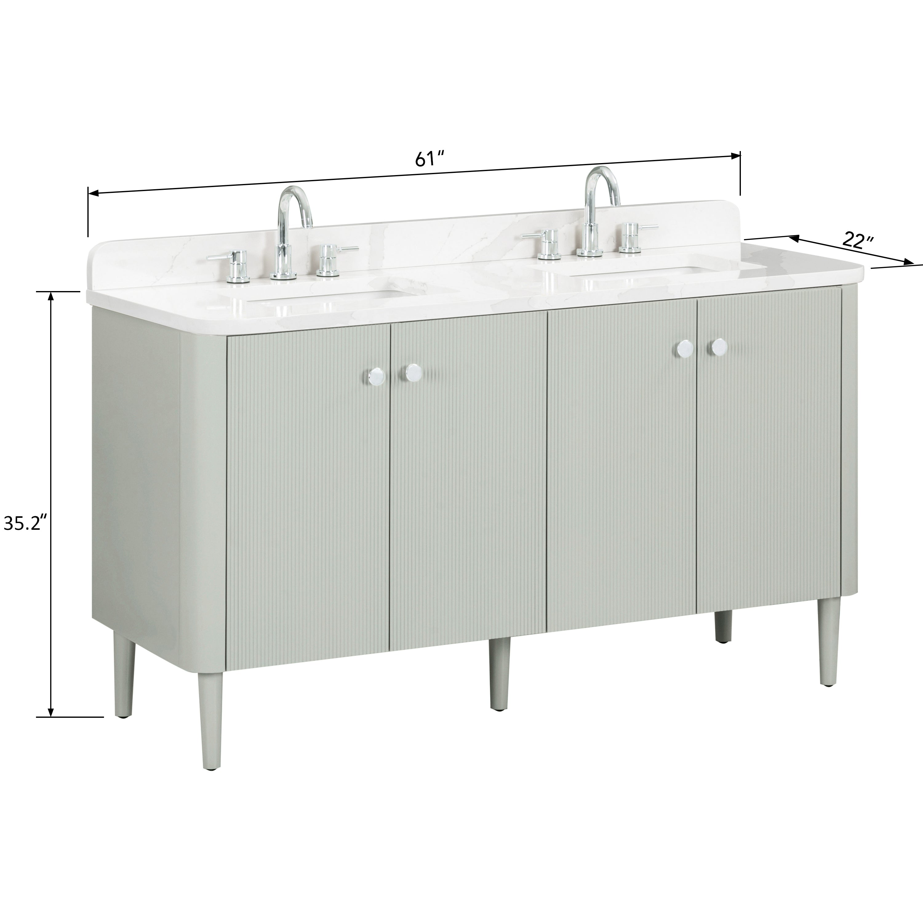 dimension image vanity set