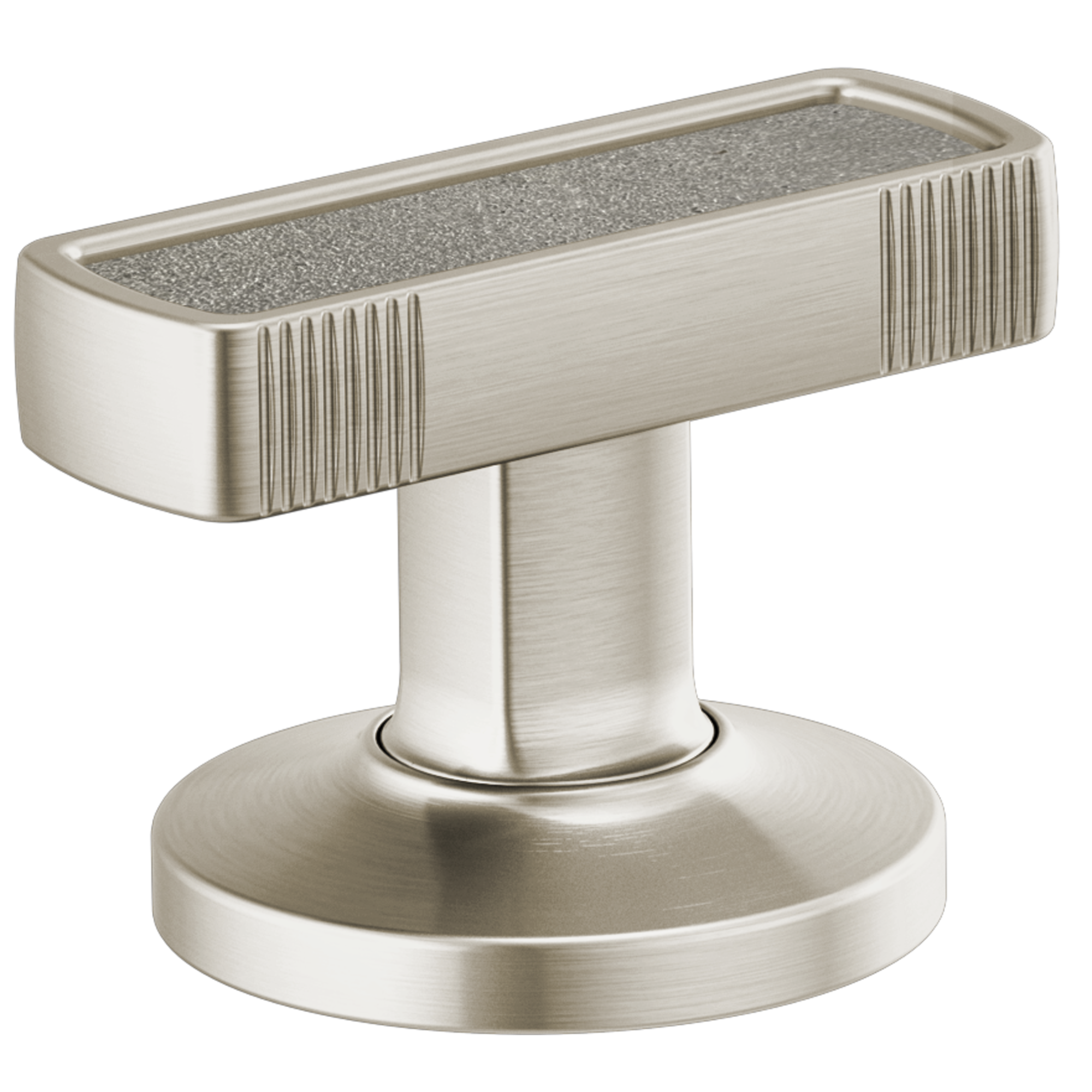 Brizo Kintsu Widespread Lavatory Knob with Concrete Inlay Handle Kit
