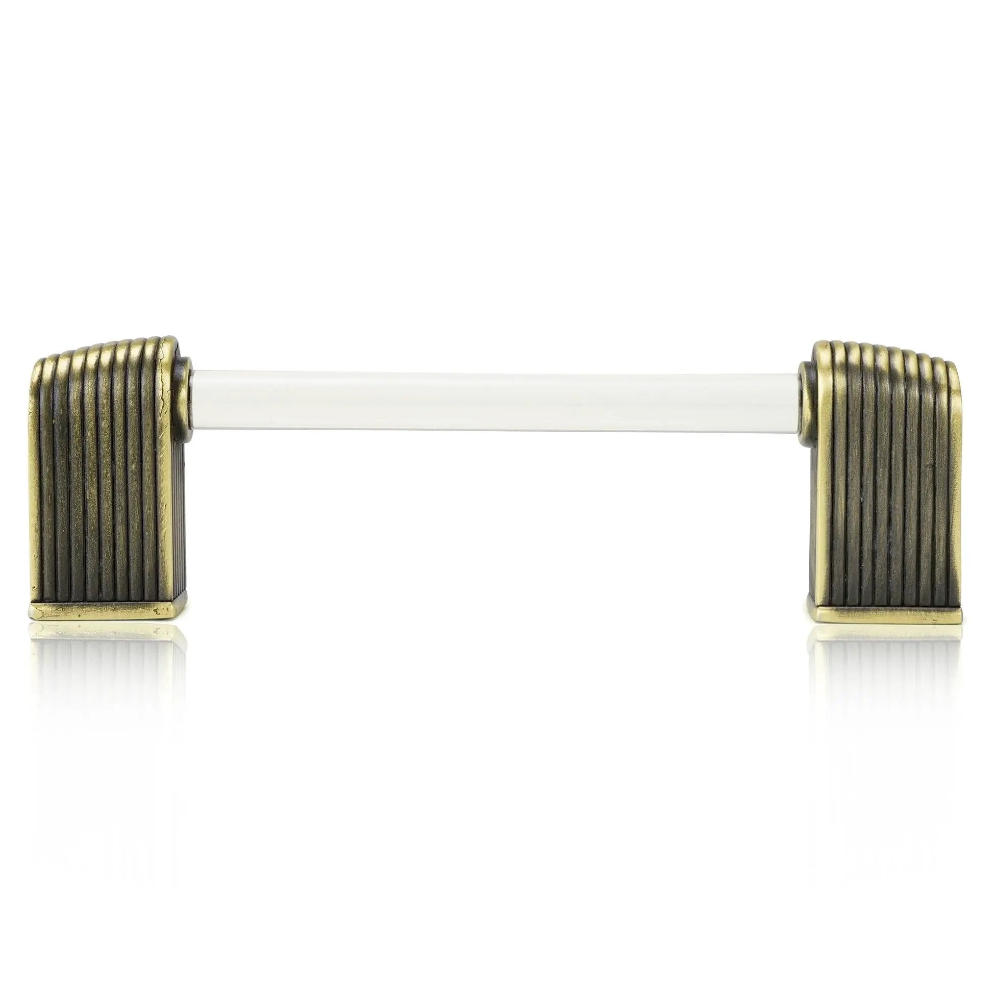 burnish brass pull