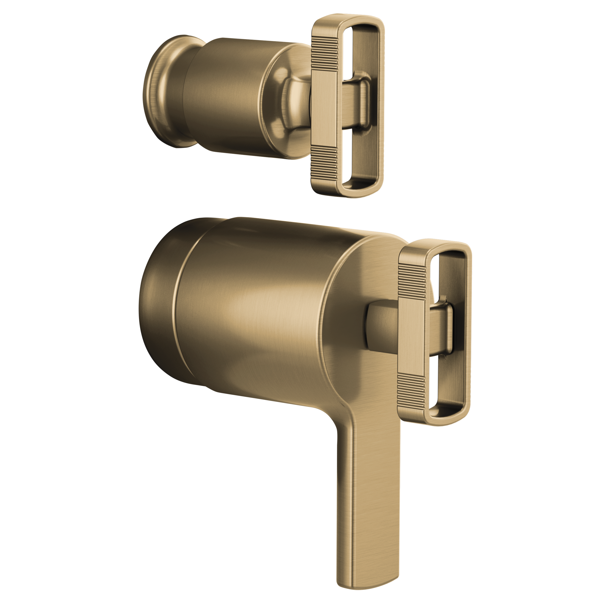 Brizo Kintsu TempAssure Thermostatic Valve with Diverter Trim Knob Handle Kit by Brizo