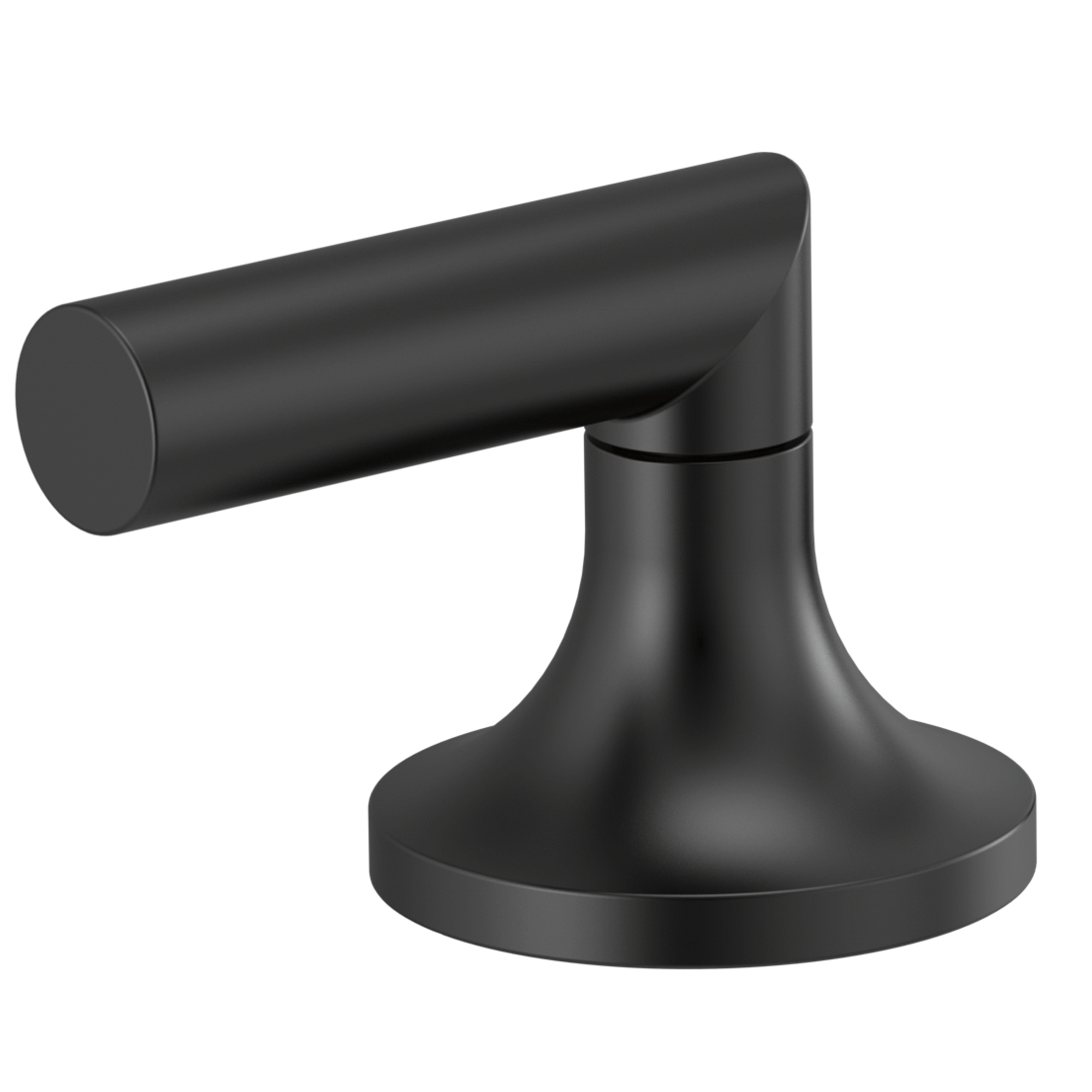 matte black lever handle