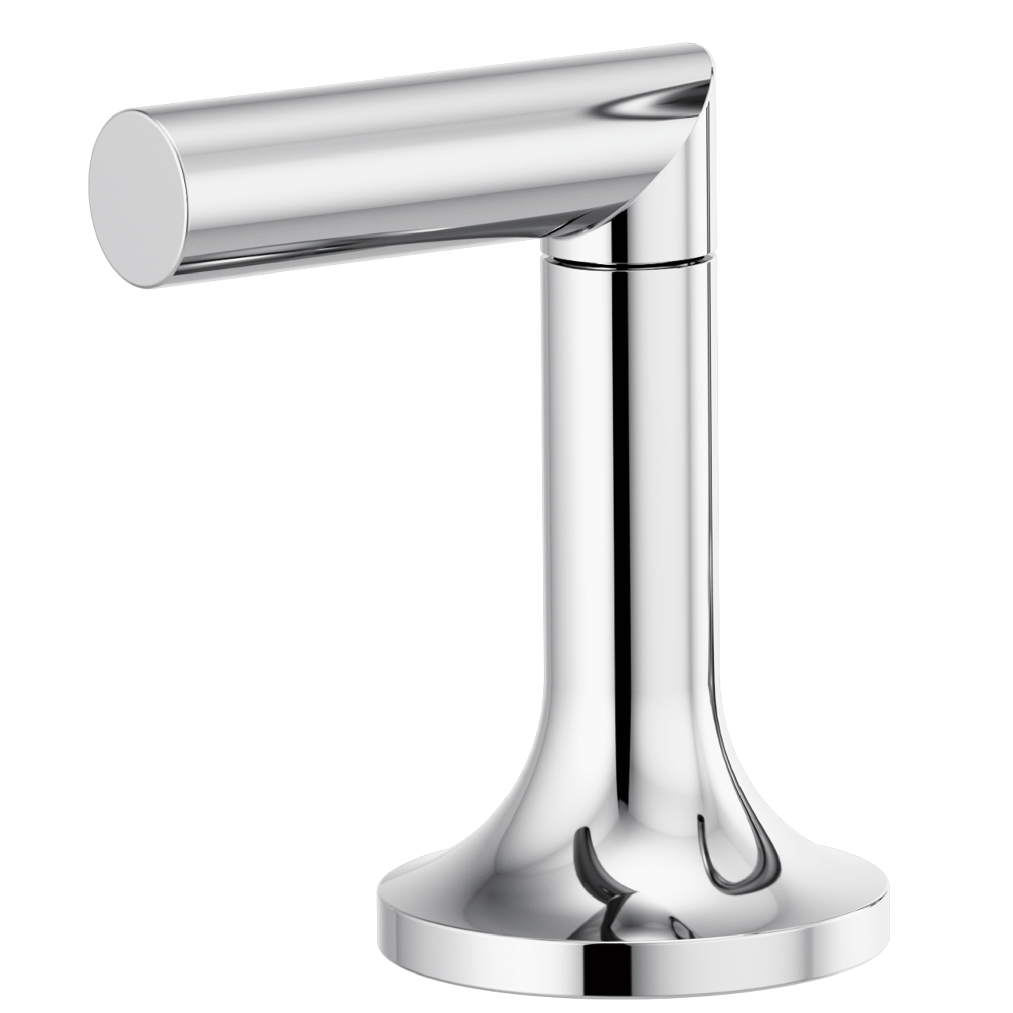 chrome lever handle