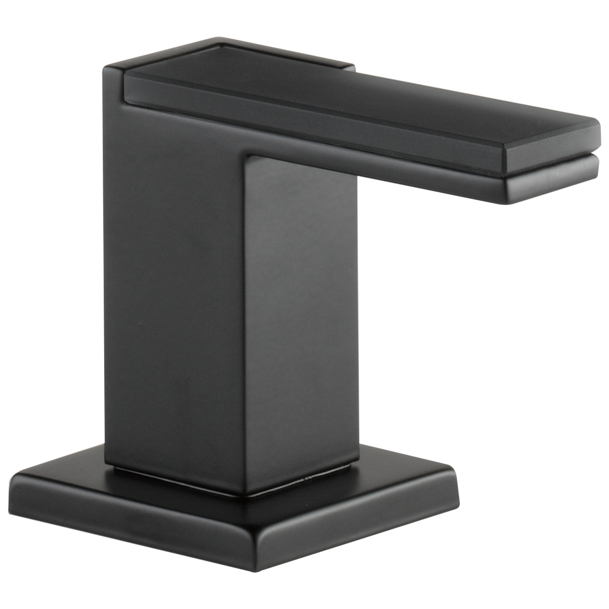 Brizo Siderna Widespread Lavatory and Bidet Solar Gray Glass Lever Handle Kit by Brizo